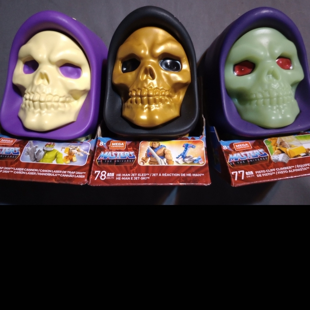 3 Masters of the Universe - Mega Construx - Zodac Scubattack